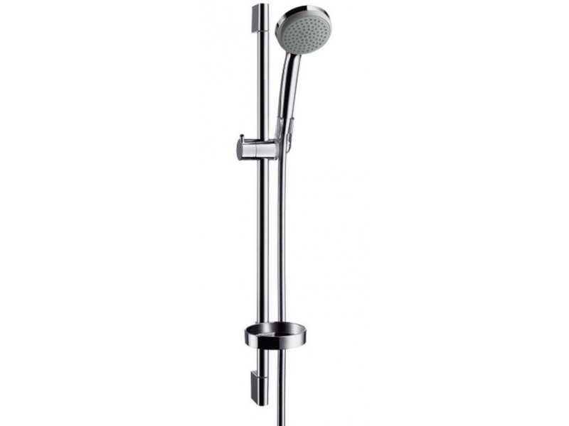 Купить Душевой гарнитур Hansgrohe Croma 100 1jet/UnicaC 27717000, 1 режим струи, высота 66,8 см