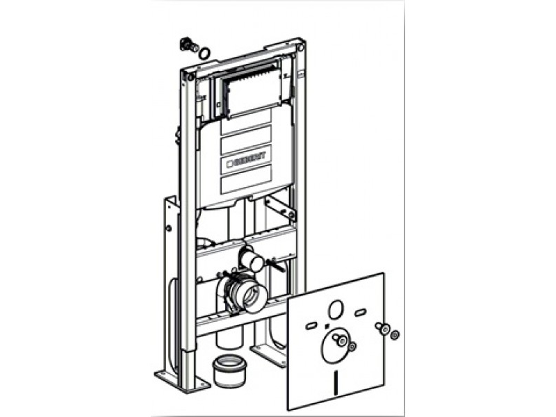 Купить Инсталляция Geberit Duofix Sigma UP320, 111.380.00.5, усиленная, самонесущая