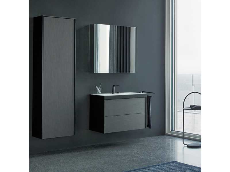 Купить Тумба с раковиной Duravit XViu XV4615EB221P 80 x 50.3 x 48 см подвесная, темный орех