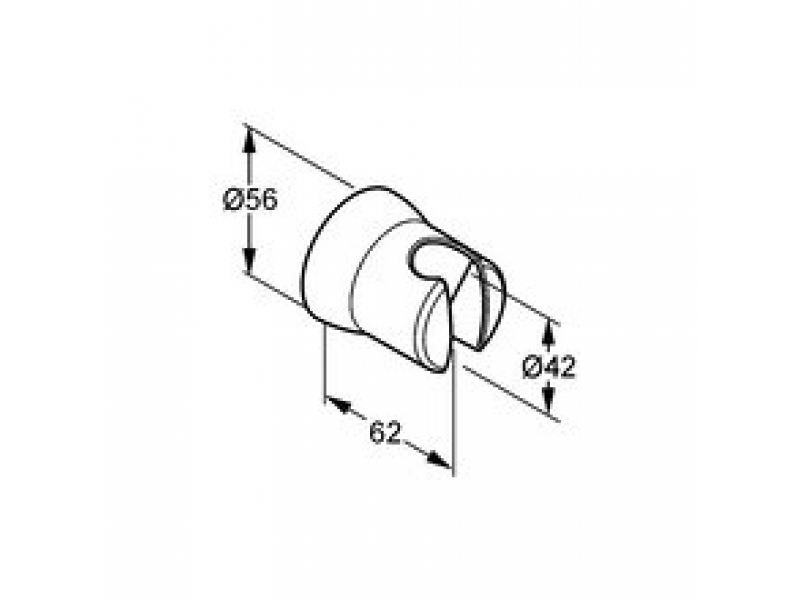 Купить Держатель для душа Kludi SIRENA 6305005-00 настенный