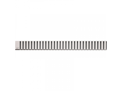 Решетка AlcaPlast Line-300 глянцевая/матовая