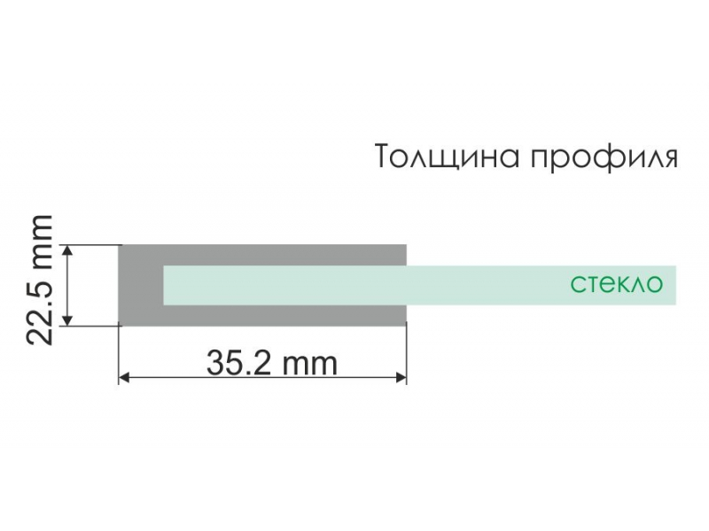 Купить Стеклянная шторка WasserKraft 41S02-80 для душа, раздвижная, распашная, двустворчатая