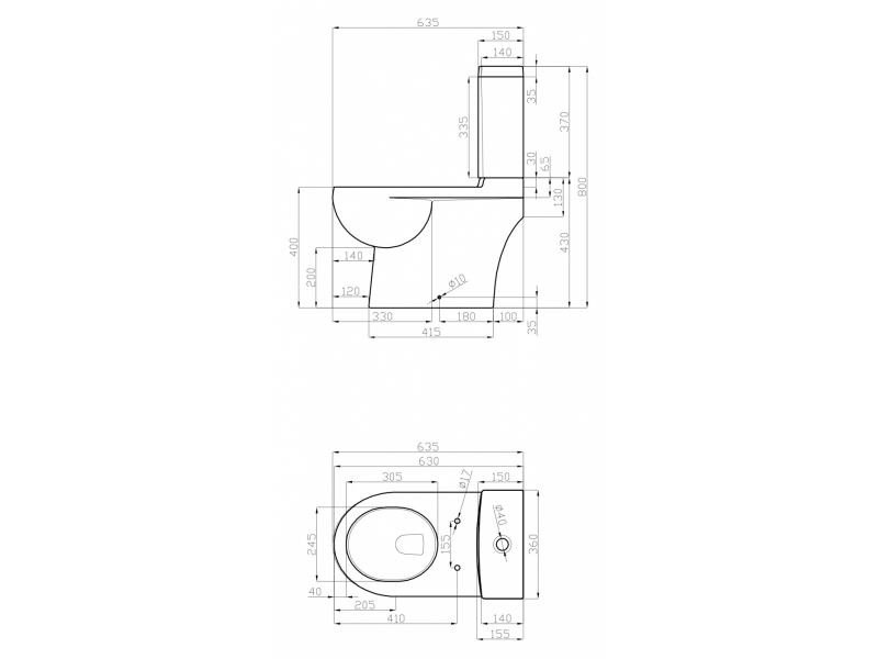 Купить Напольный унитаз Della Globus Super Plus 0014 крышка микролифт