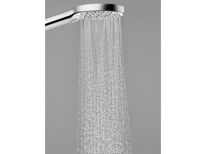 Купить Душевая система Hansgrohe Raindance Select S Showerpipe 240 1jet PowderRain 27633700, белый матовый