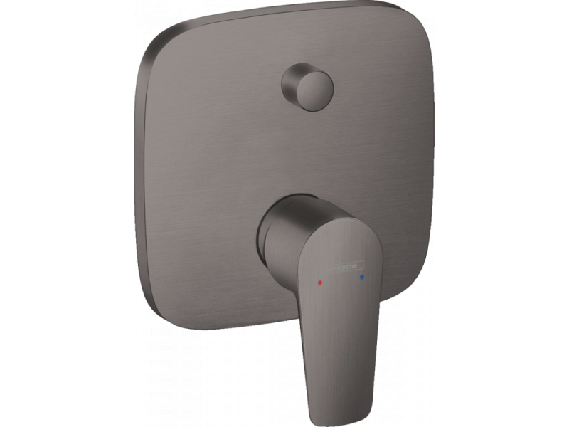 Купить Смеситель Hansgrohe Talis E для ванны и душа, черный хром, 71745340