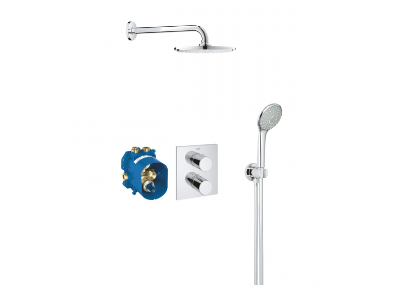 Купить Термостат Grohe Grohtherm 3000 Cosmopolitan 34408000 для душа