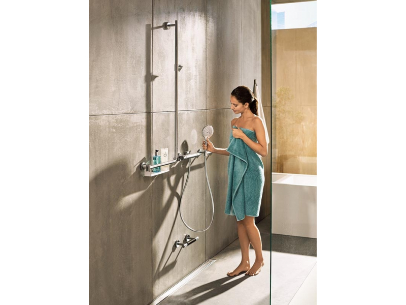 Купить Душевой гарнитур Hansgrohe Raindance Select S 120 3jet 26326400, цвет белый/хром