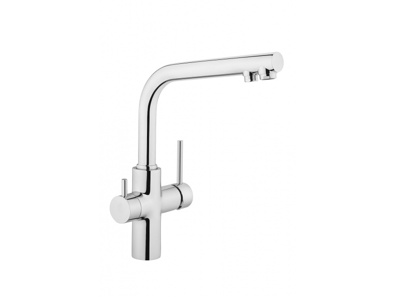 Купить Смеситель для кухни Vitra Kitchen Sink Mixers A42144EXP, биканальный, хром