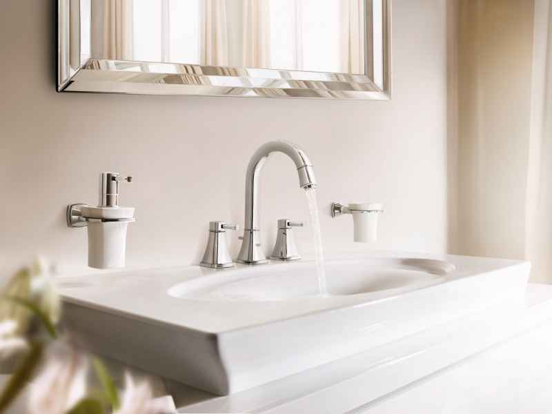 Купить Дозатор для жидкого мыла Grohe Grandera 40627000, хром