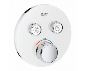 Смеситель для ванны и душа Grohe Grohtherm SmartControl 29151LS0, внешняя часть 2 выхода