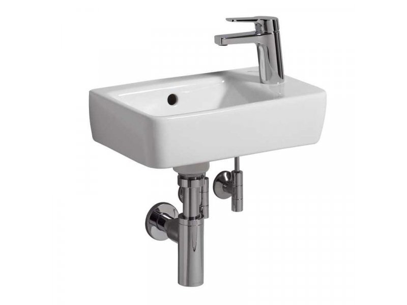 Купить Раковина Geberit Renova Compact, 40х25 белая, 276140000