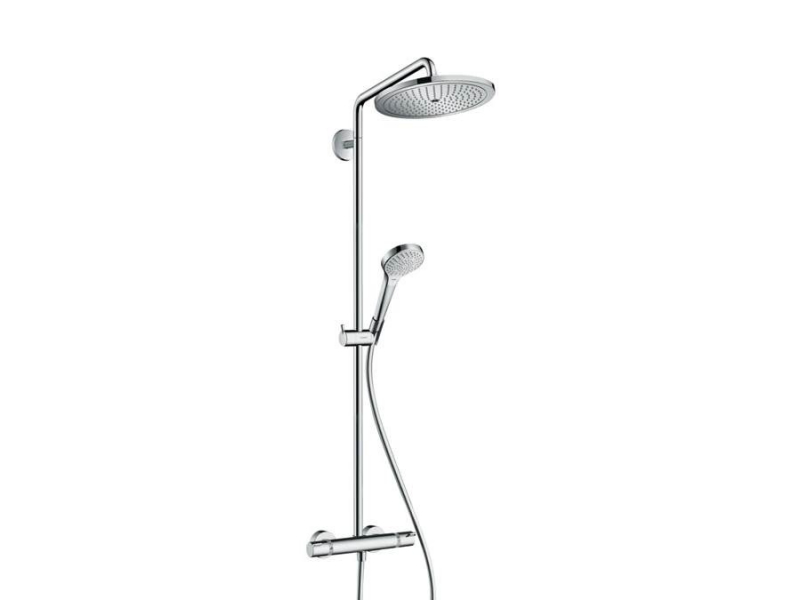 Купить Душевая стойка Hansgrohe Croma Select 280 Air 1jet Showerpipe с термостатом EcoSmart 26794000