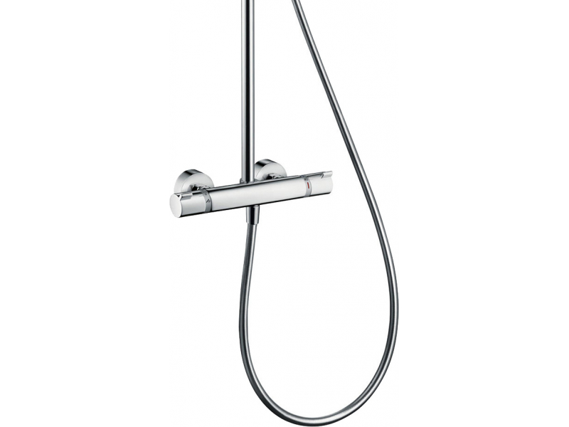 Купить Душевая система Hansgrohe Raindance Select Showerpipe S240 2 jet 27129400, белый/хром