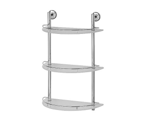 Полка FBS Standard STA 082 3-х ярусная полукруглая