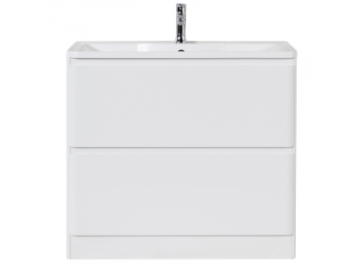 Тумба под раковину BelBagno Albano-900 ALBANO-900-2C-PIA-BL, 90 см, цвет Bianco Lucido