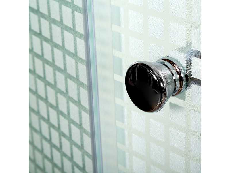 Купить Душевая кабина Deto L 909, 90 x 90 см, с крышей, с гидромассажем и электрикой