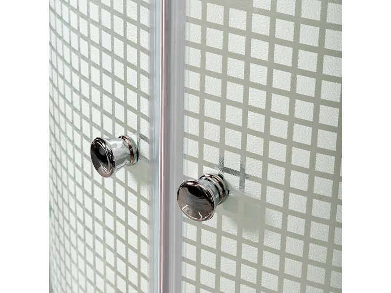 Купить Душевая кабина Deto L 909, 90 x 90 см, с крышей, с гидромассажем и электрикой