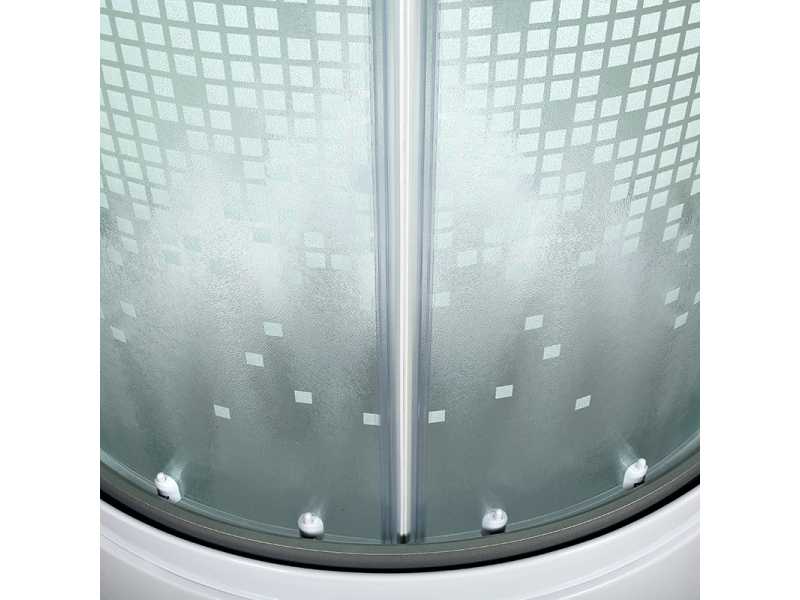 Купить Душевая кабина Deto L 909, 90 x 90 см, с крышей, с гидромассажем и электрикой