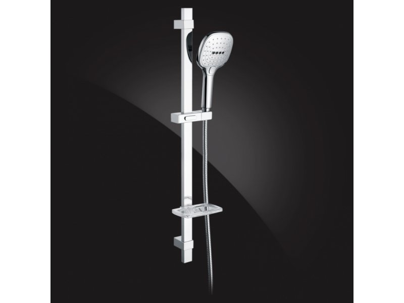 Купить Душевой гарнитур Elghansa SHOWER RAIL SB-55S 800 мм c мыльницей, хром