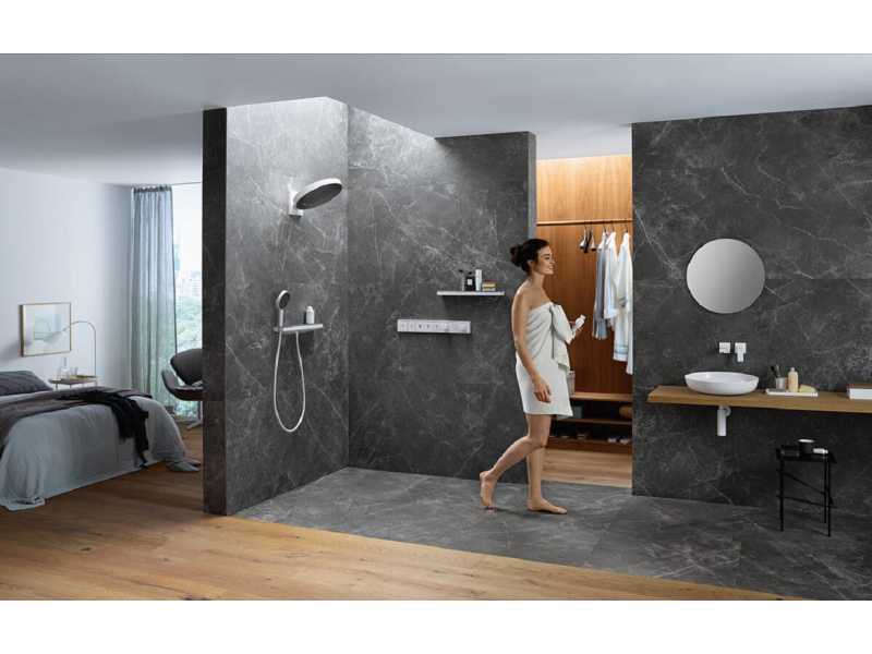 Купить Смеситель Hansgrohe RainSelect для душа, термостатический, хром, 15382000