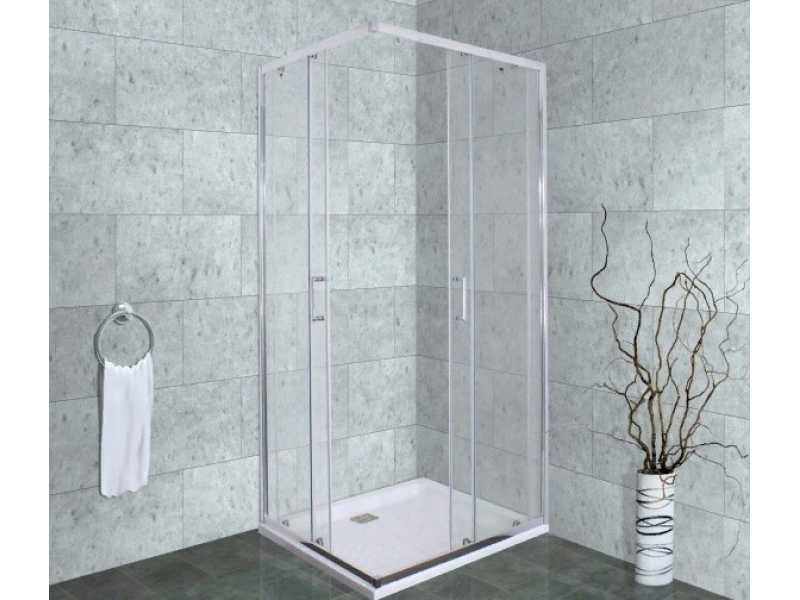 Купить Душевой уголок Timo Altti-619 C Clean Glass, стекло прозрачное, 90 х 90 х 190 см