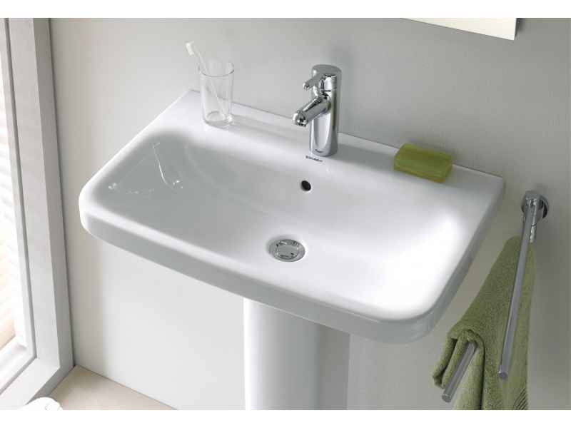 Купить Раковина Duravit Durastyle 0708450000, 450 мм, с переливом