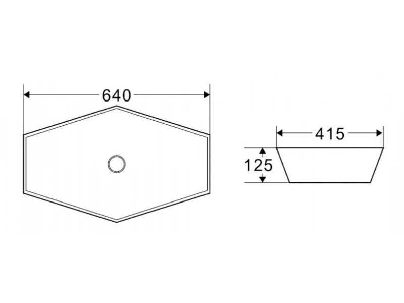 Купить Раковина BelBagno 64 х 41 см, накладная, белая, BB1344B