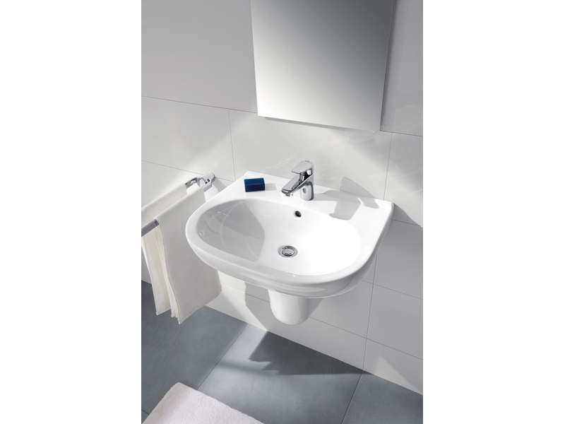 Купить Раковина Villeroy&Boch O.novo 50 х 40 см, подвесная, альпийский белый, 53605001