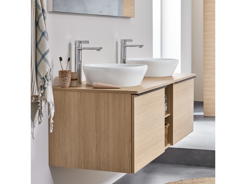 Купить Раковина накладная Duravit D-Neo 40 х 40 см, белая, 2371400070