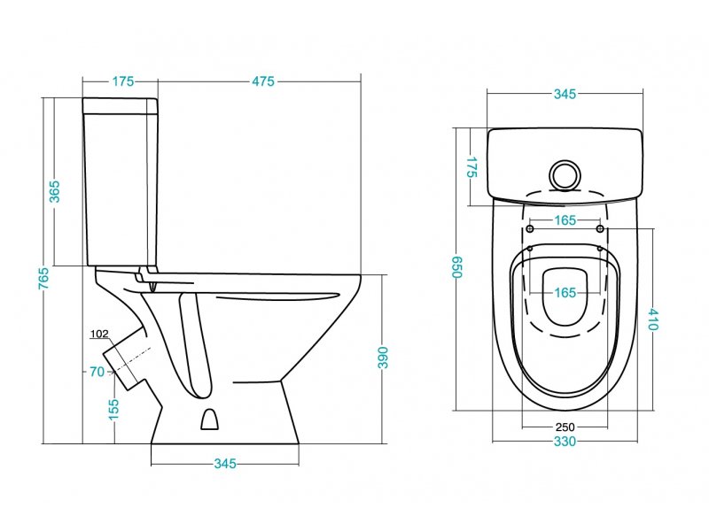 Купить Напольный унитаз Santek Лига 1.WH30.2.141 (wh302141) крышка стандарт