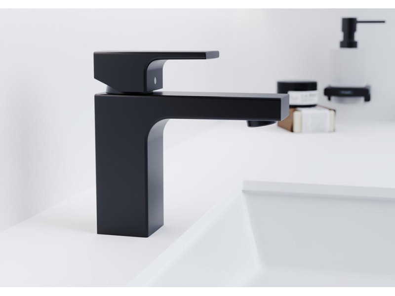 Купить Смеситель Hansgrohe Vernis Shape для раковины, матовый черный, 71561670