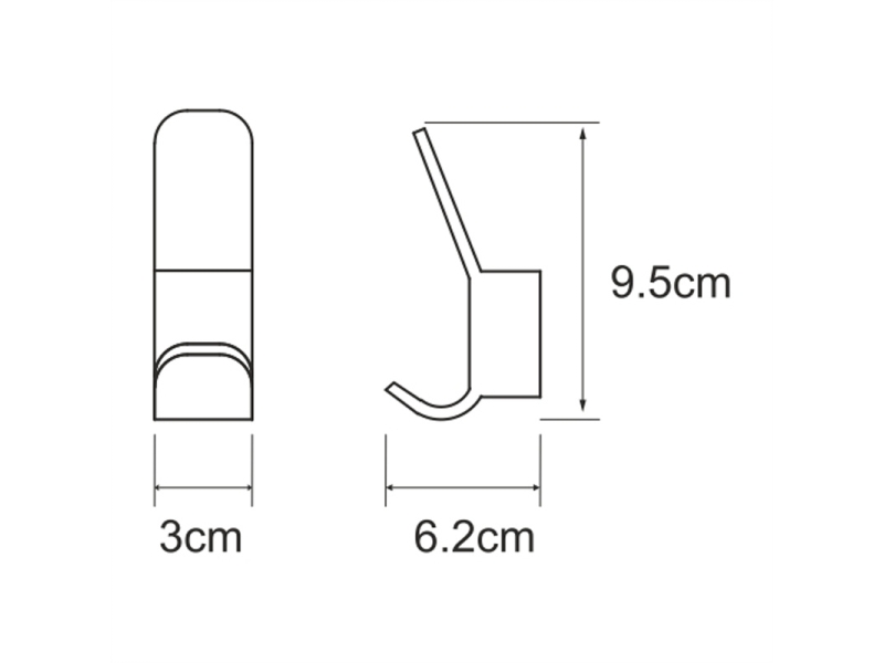 Купить Крючок WasserKRAFT Leine, Leine K-5023