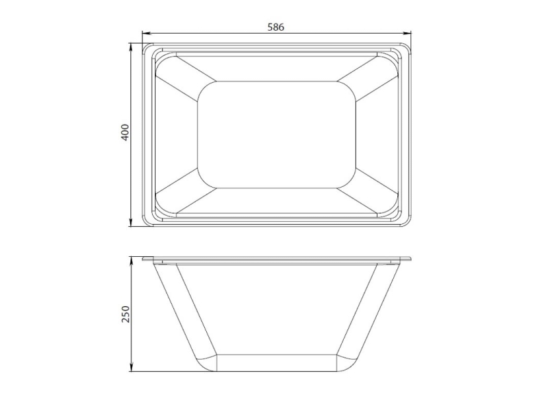 Купить Контейнер с крышкой Am.Pm Gem W90A-070-070W-C для ванны