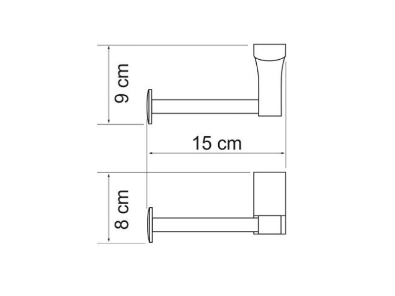 Купить Держатель для туалетной бумаги WasserKRAFT Leine, K-5096W