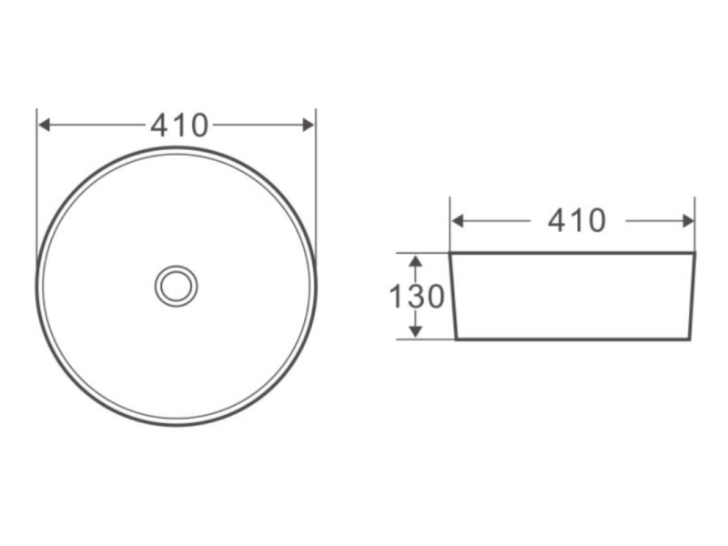 Купить Раковина BelBagno BB1315-H311 накладная 41 х 41 х 13 см, цвет серый матовый