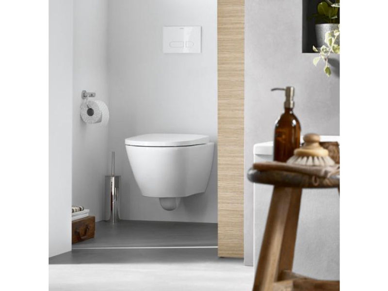 Купить Унитаз подвесной Duravit D-Neo Rimless, безободковый, сиденье микролифт, белый, 45770900A1