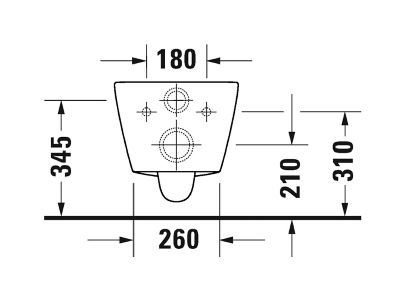 Купить Унитаз подвесной Duravit D-Neo Rimless, безободковый, сиденье микролифт, белый, 45770900A1