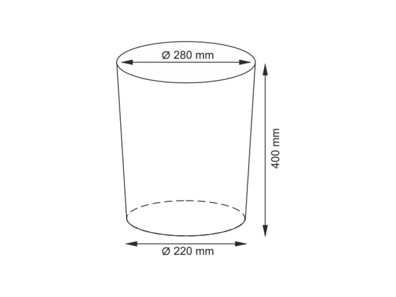 Купить Корзина WasserKraft Aller, маленькая для белья с крышкой, WB-106-S