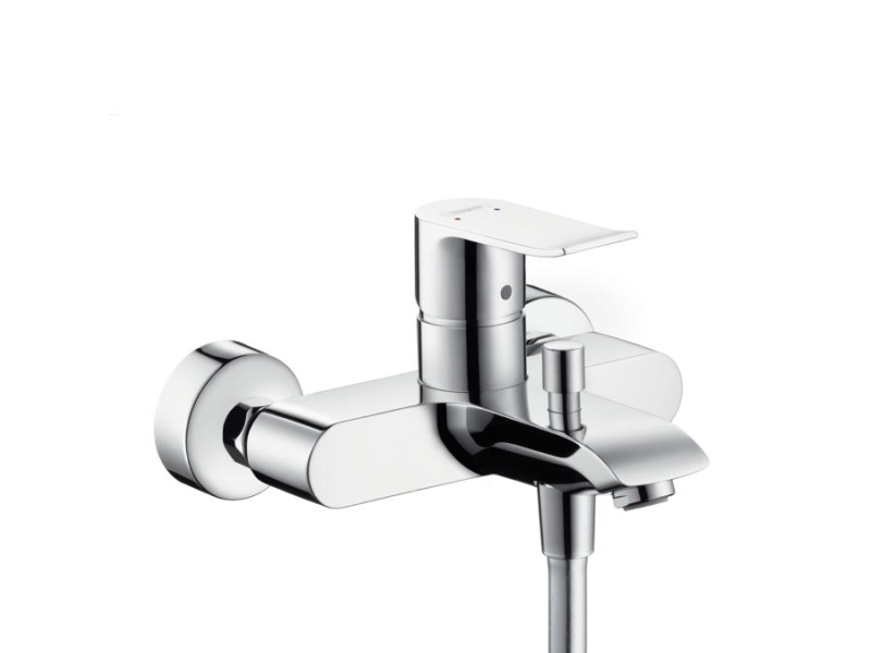 Купить Смеситель для ванны Hansgrohe Metris 31480000 хром (и душа)