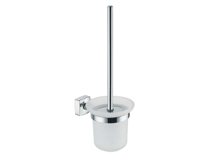 Купить Ершик Fixsen Kvadro FX-61313А с дополнительной щеткой, хром