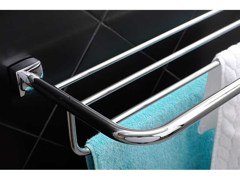 Купить Полка Fixsen Kvadro FX-61315 для полотенец, хром