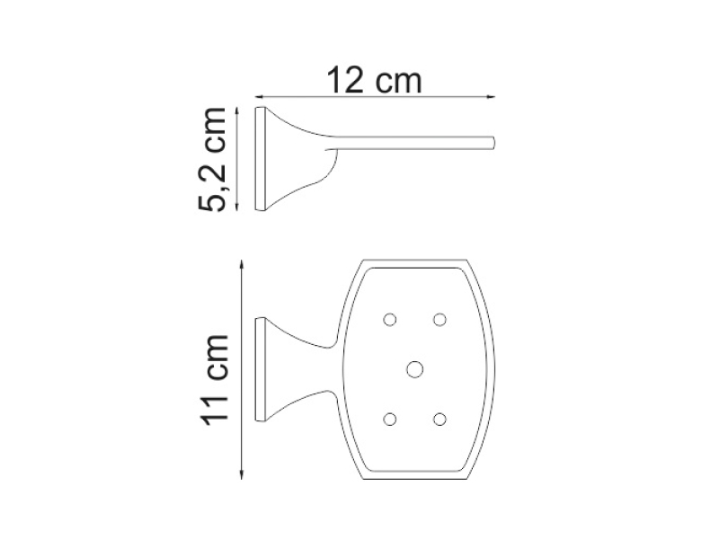 Купить Мыльница-решетка WasserKRAFT Wern, K-2569