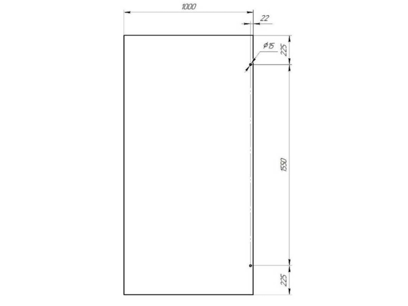 Купить Душевая стенка Радомир Walk-In 100 х 200 см, стекло прозрачное, 1-10-0-0-0-1890