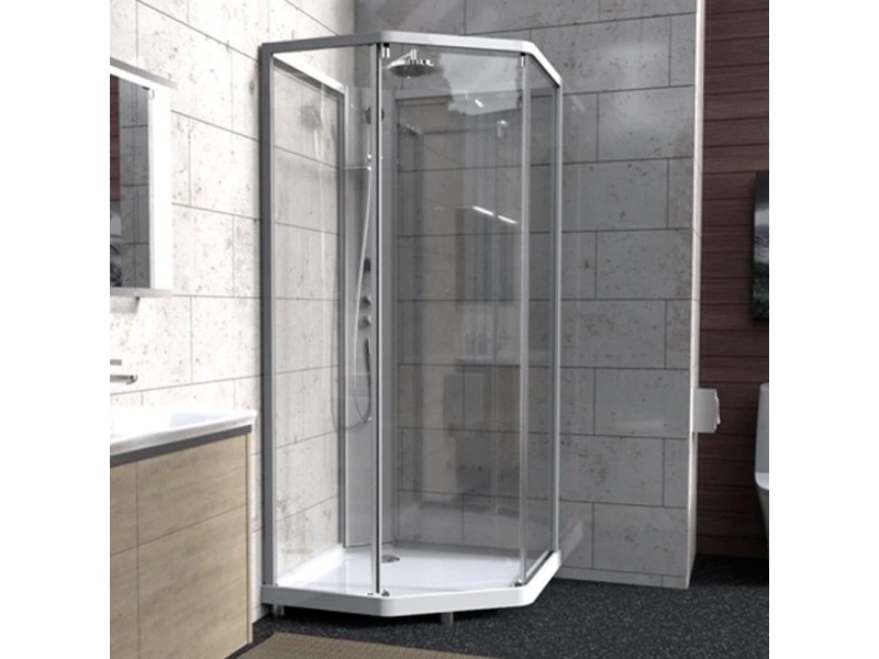 Купить Душевая кабина Ido Showerama 10-5 Comfort 90 х 90 см, стекло прозрачное, профиль серебристый, 131.401.202.302