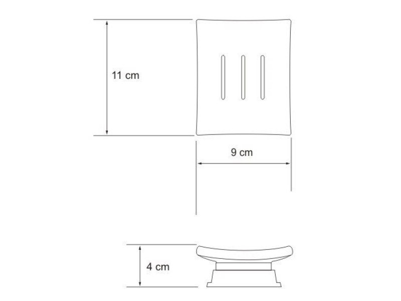 Купить Мыльница WasserKRAFT Amper, K-5429B