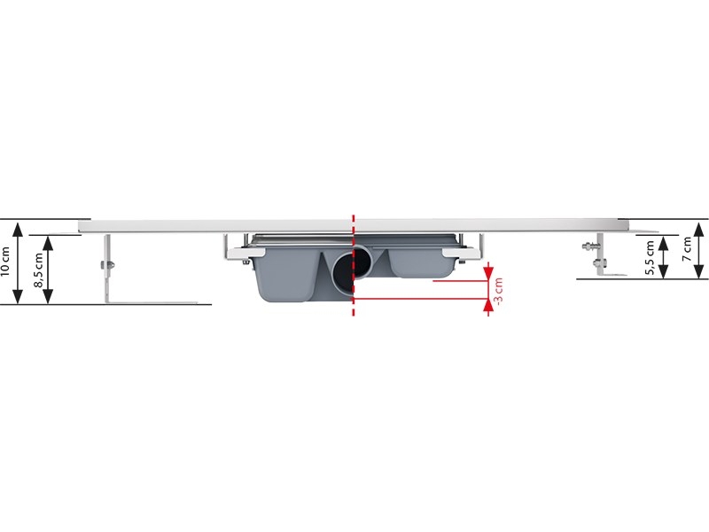 Купить Душевой лоток AlcaPlast APZ1S-850