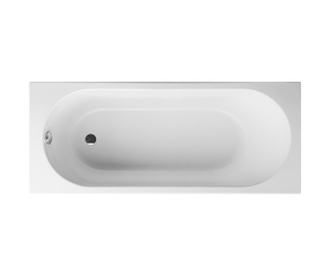 Ванна Villeroy&Boch O.novo UBA170CAS2V-01 Solo 170 x 75 см в комплекте с ножками, alpin