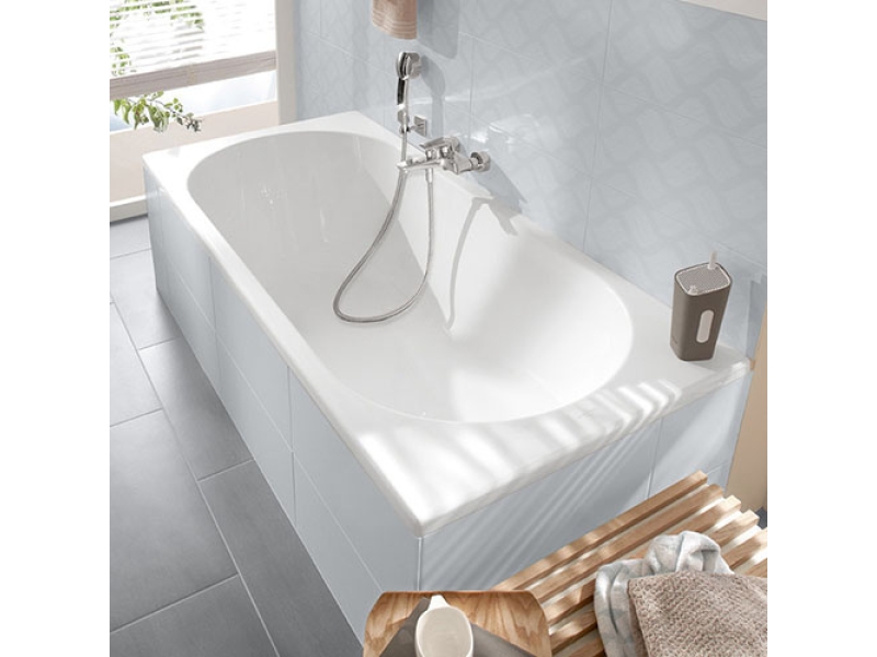 Купить Ванна Villeroy&Boch O.novo 180 x 80 см UBA180CAS2V-01 Solo, alpin