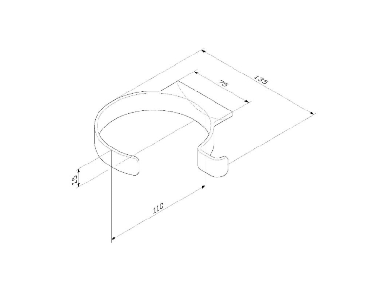 Купить Держатель для фена Am.Pm Inspire 2.0, черный матовый, A50A32322