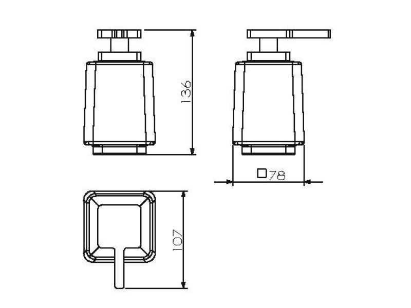 Купить Дозатор Langberger Melvin 32021A-01-00